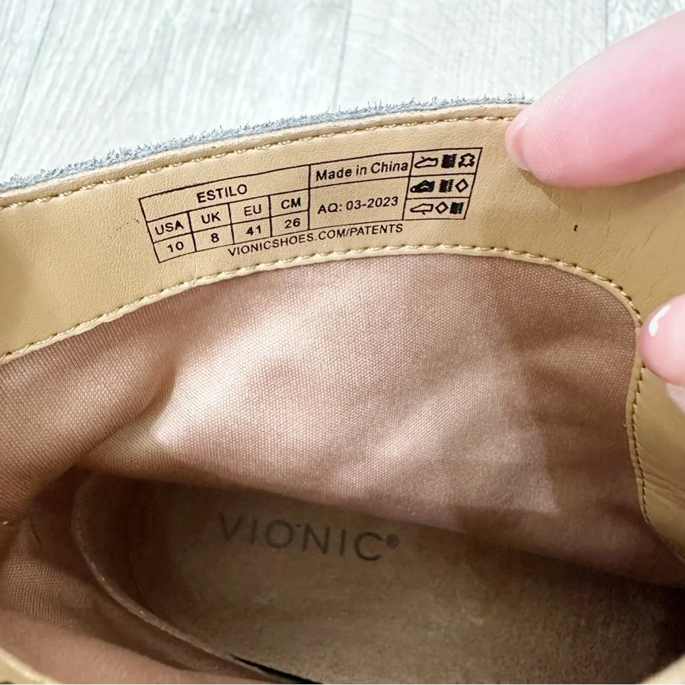 Vionic Gray Ankle Boots - Picture 4 of 7